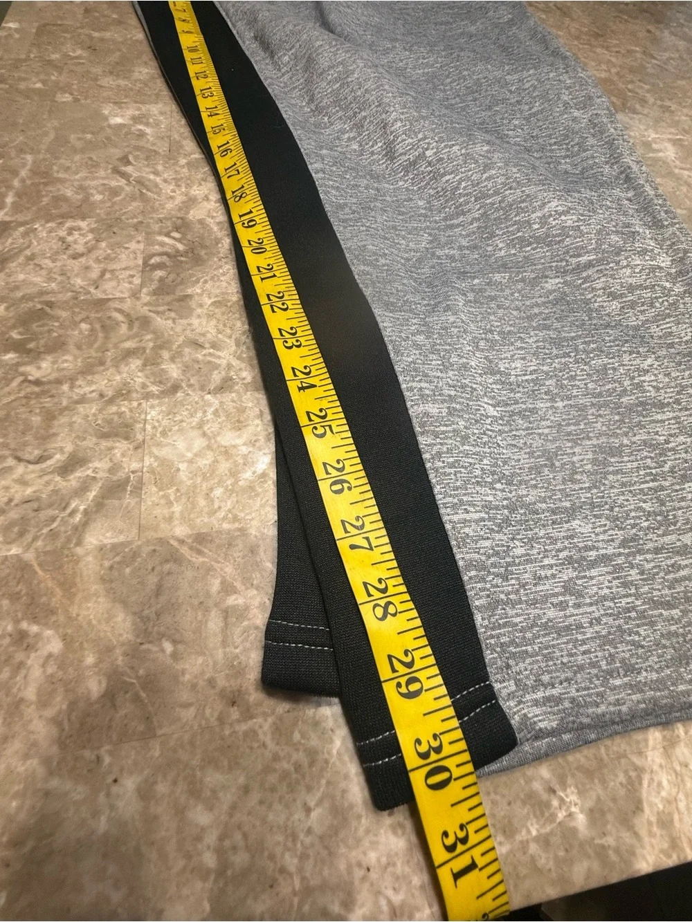 Modern Culture Men’s Light Grey Sweatpants 3XB NWT Black Side Stripe Jog